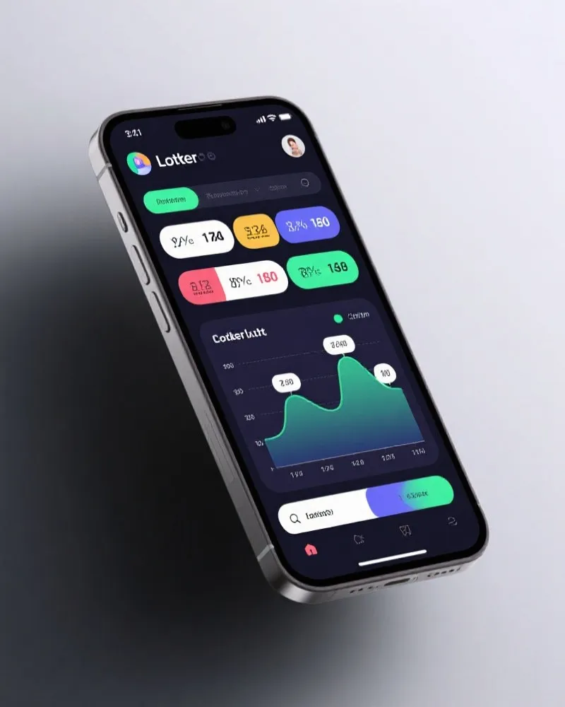 台湾大乐透 APP 界面展示
