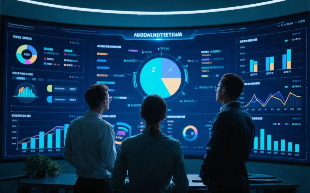 数据可视化展示界面